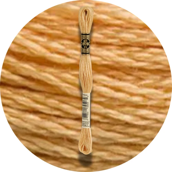 DMC Mouliné Spécial 25 Broderigarn, Ensfarvet, Røde/Gule/Orange nuancer
